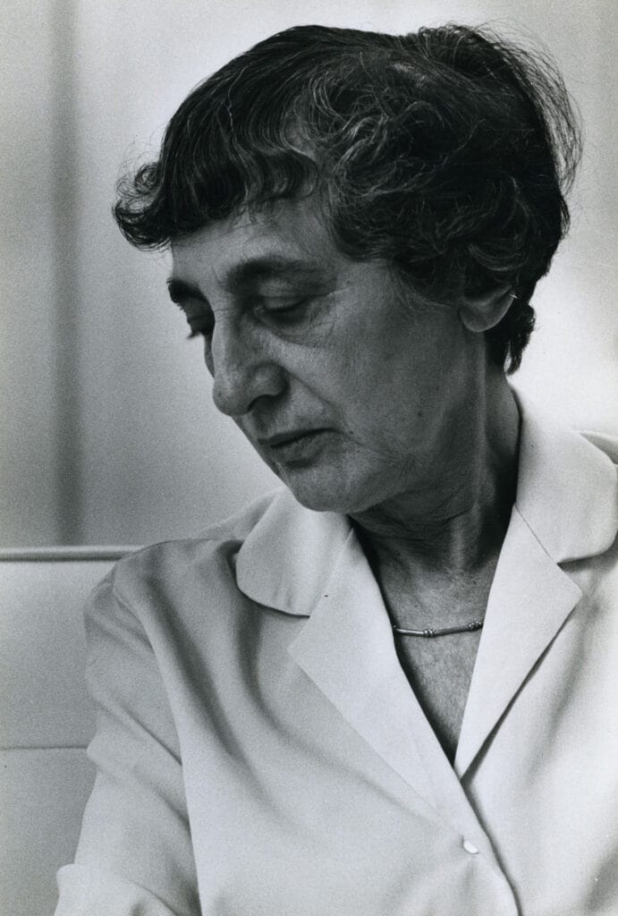 Anni Albers, n.d, Photograph by John T. Hill, Gelatin silver print, The Josef and Anni Albers Foundation, 1976.28.840