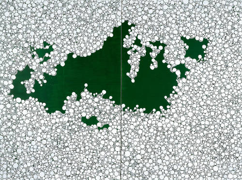 1992.274 - Sprouting (The Transmigration of the Soul) by Yayoi Kusama 
