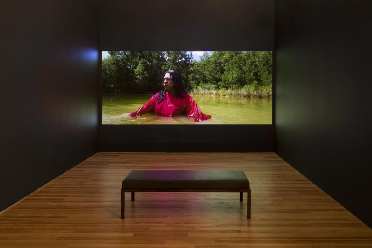 View of Jeffrey Gibson: This Is the Day at the Blanton Museum of Art, The University of Texas at Austin, July 14, 2019–September 29, 2019