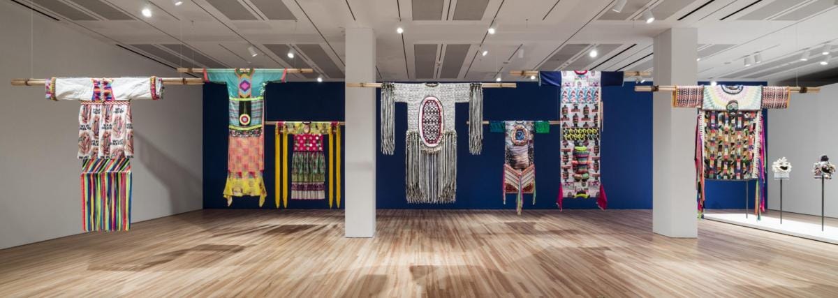 View of Jeffrey Gibson: This Is the Day at the Blanton Museum of Art, The University of Texas at Austin, July 14, 2019–September 29, 2019