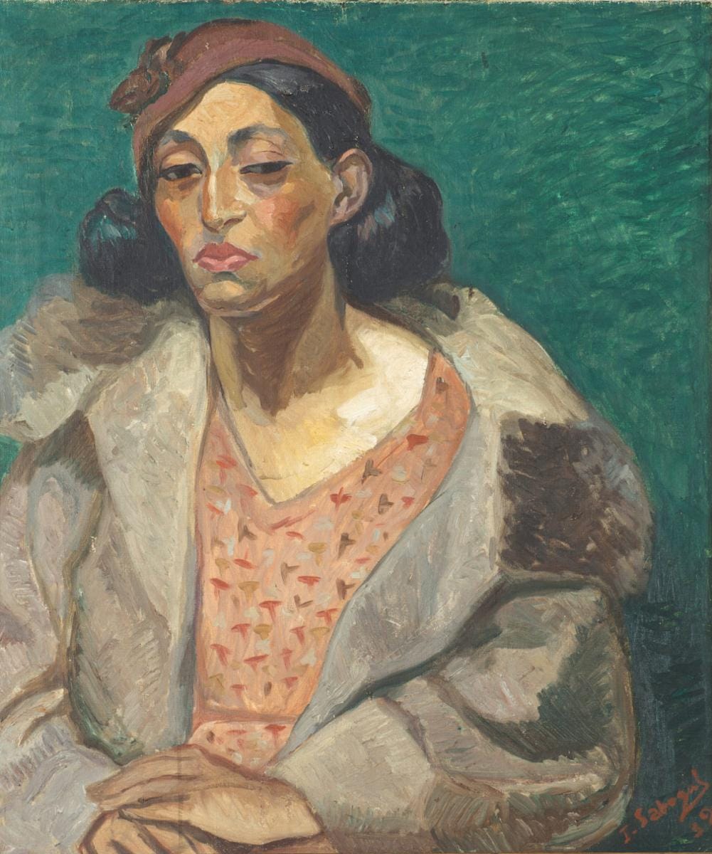 José Sabogal, Estela Bocángel Montesinos, 1932, oil on canvas, 26 x 22 1/16 in., Private Collection, Lima