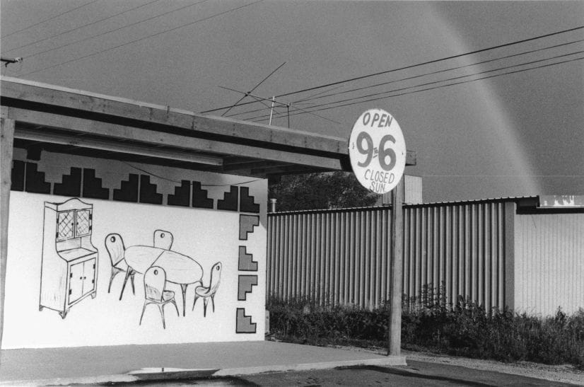 Bernard Plossu, New Mexico, Near Española, 1979, Gelatin-silver print, Courtesy the artist and Eaton Fine Art, West Palm Beach, Florida