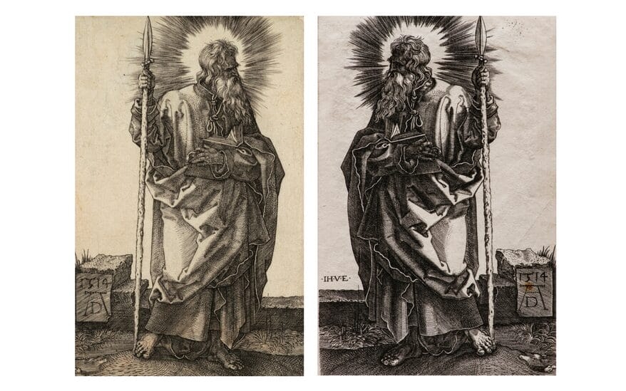 [Left Image] Albrecht Dürer, 