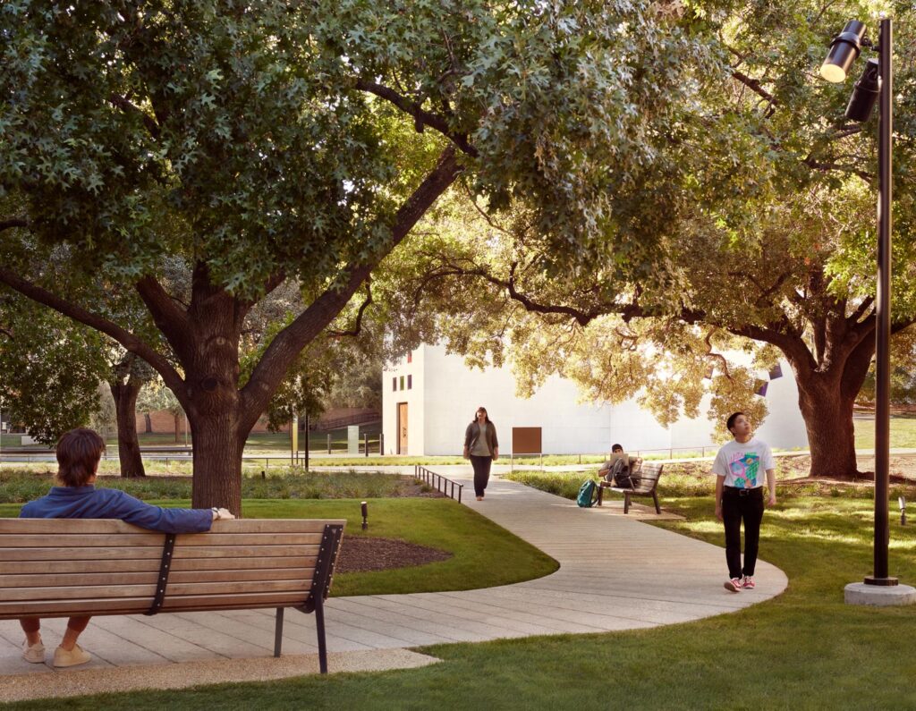 "Landscape Soundings" by Bill Fontana, Blanton Museum of Art, The University of Texas at Austin, Commission through funds provided by the Butler Sound Gallery Endowment.