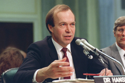 NASA scientist James Hansen testifies before Congress