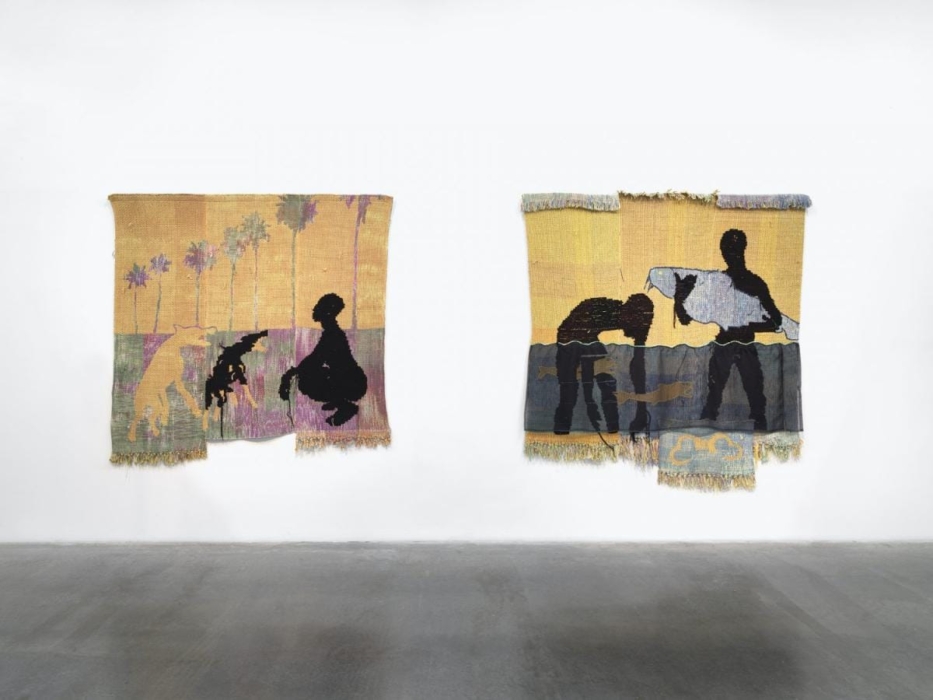 Exhibition view of 'The Art of the African Diaspora' at MoMA, New York, featuring a vibrant collection of contemporary art.