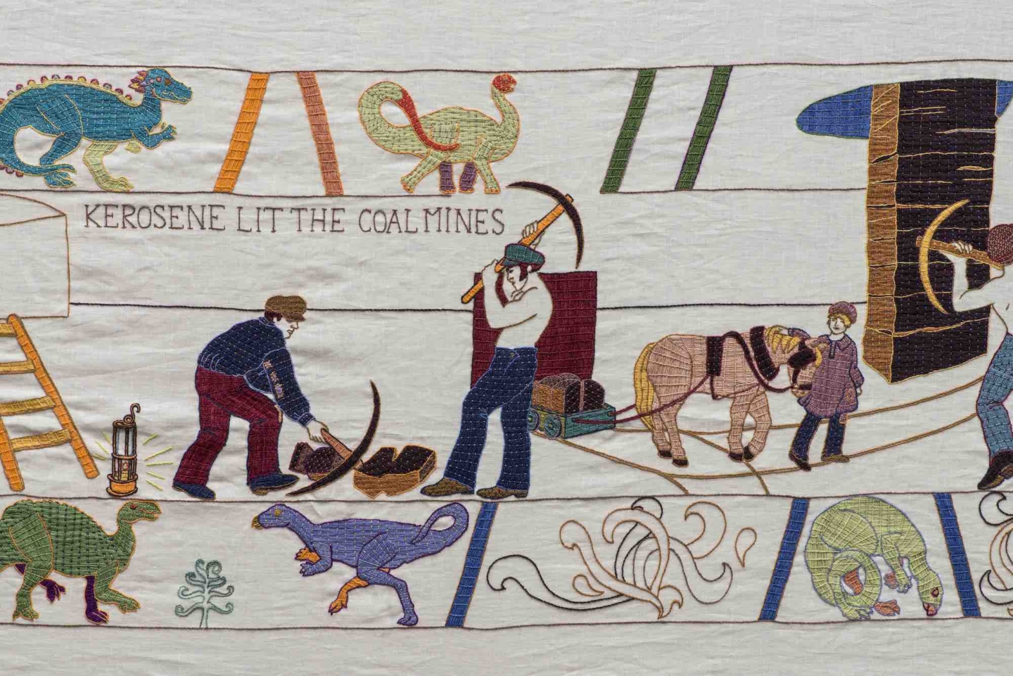 Panel 4 18 pit pony and child labourer