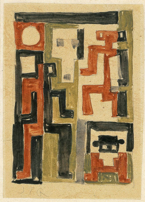 Alejandro Obregón, 'Isla coseajo [Coseajo Island],' 1964, oil on canvas, 33 7/16 × 39 9/16 in., Blanton Museum of Art, The University of Texas at Austin, Gift of Barbara Duncan