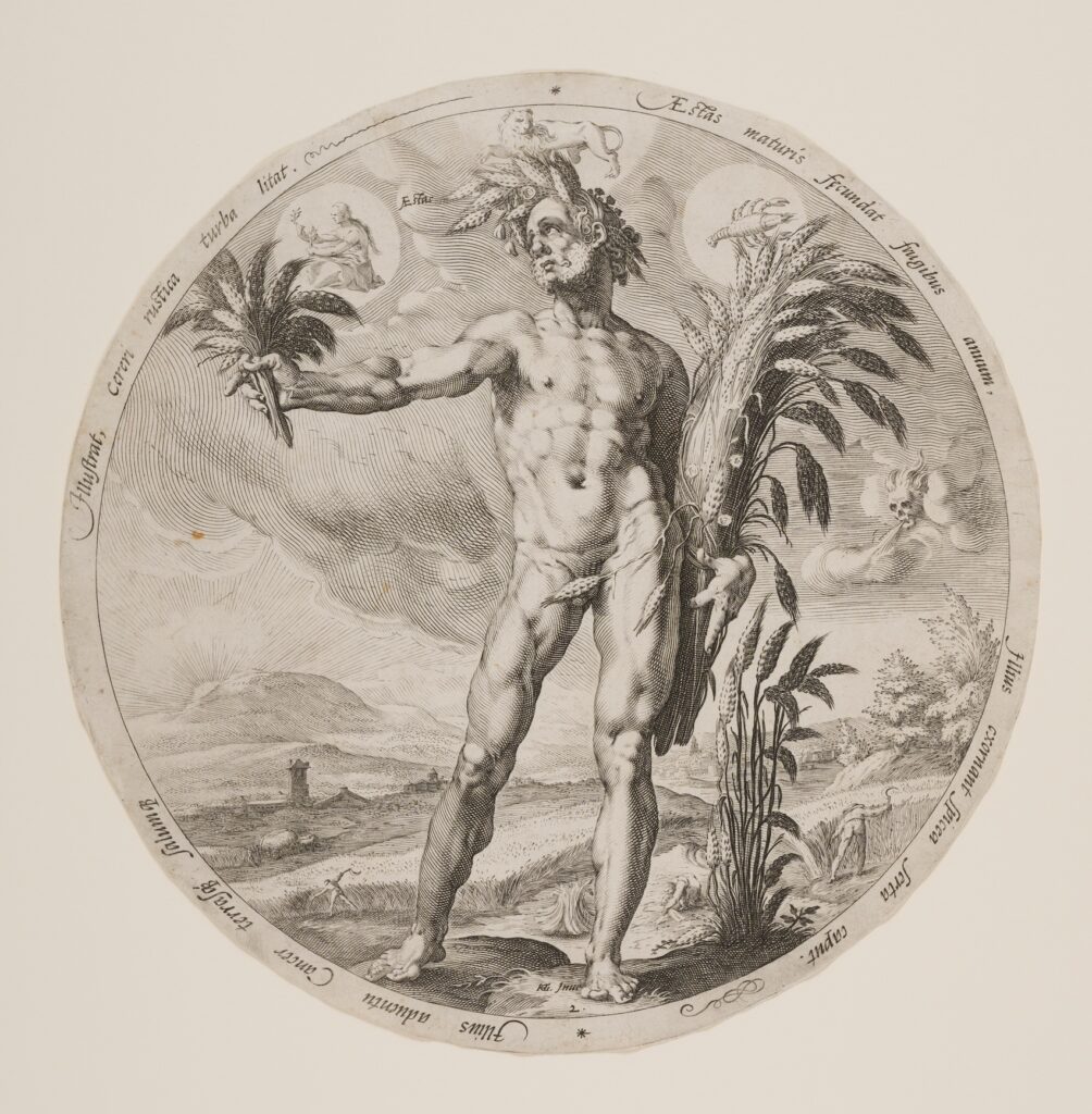 Jacob Matham, Summer, plate 2 from The Seasons